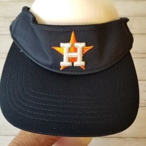 Team MLB Houston Astros OC Sports Adjustable Back Sun Visor Hat NWOT
